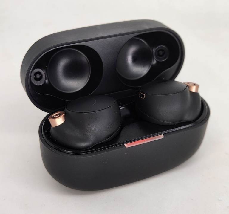 4 × Sony WF-1000XM4 Earbud Noise-Cancelling Bluetooth Earphones - Black
