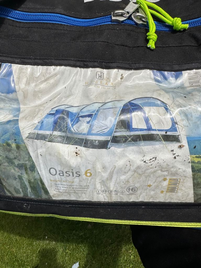 Tent and camping equipment 