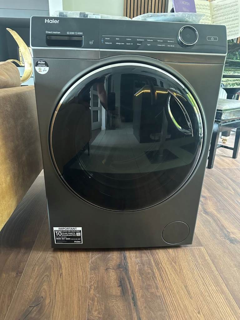 Haier I-Pro Series 7 Plus Washing Machine 10kg – Graphite