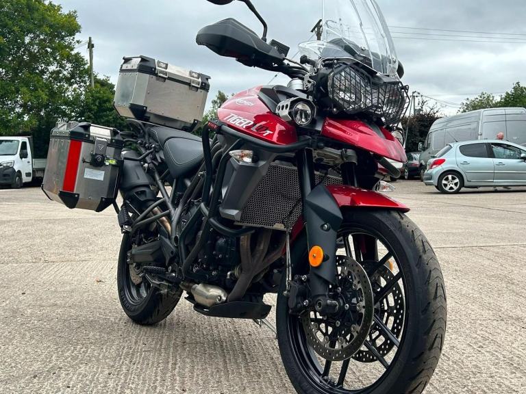 2016 66 Triumph Tiger 800 Xrt Adventure Euro 4 8925 Miles Full Luggage