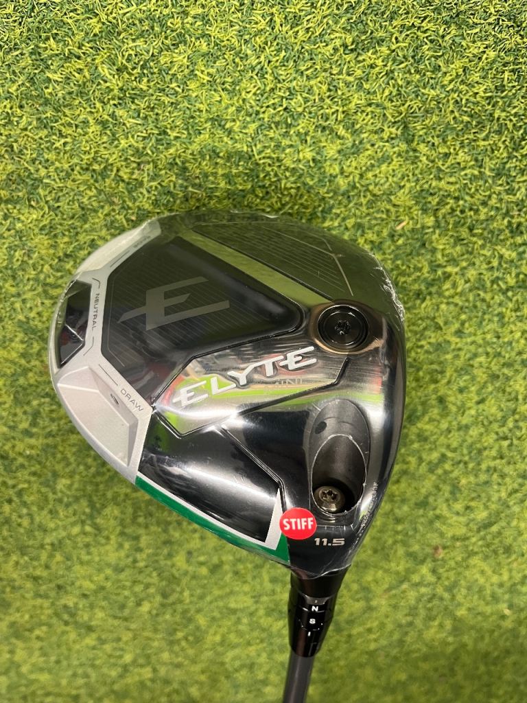 CALLAWAY ELTYE MINI DRIVER. 11.5’ LOFT. STIFF FLEX. NEW IN WRAPPER 