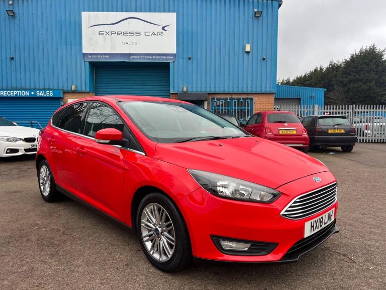 2018 Ford Focus 1.0T EcoBoost Zetec Edition Auto Euro 6 (s/s) 5dr HATCHBACK Petrol Automatic