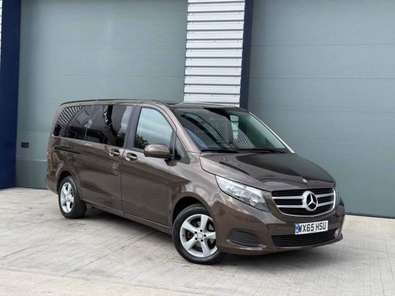 2015 [65] MERCEDES V220 2.1 DIESEL SE MANUAL 7 SEAT BROWN ULEZ LEFT HAND DRIVE