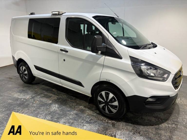 2018 68 FORD TRANSIT CUSTOM 2.0 320 ECOBLUE CREW VAN DOUBLE CAB 5DR DIESEL MANUA