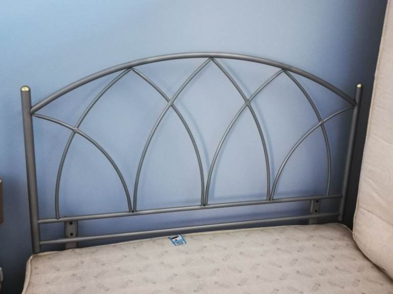 FREE SILVER DOUBLE HEADBOARD 