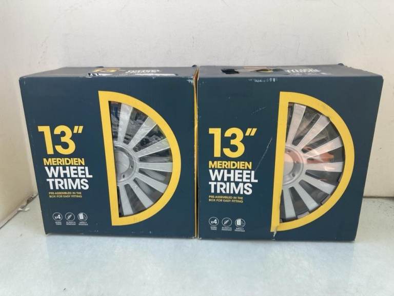 2x boxes car wheel trims 13" spare trim  8pcs
