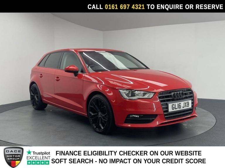 2016 Audi A3 2.0 TDI Sport 5dr S Tronic [Nav] HATCHBACK DIESEL Automatic