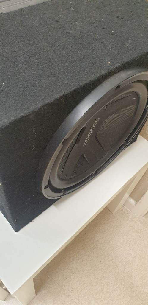 Alpine Amp Kenwood 12 inch sub