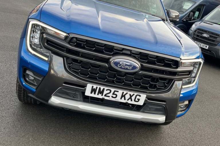 2025 Ford Ranger Wildtrak AUTO 2.0 EcoBlue 205ps 4x4 Double Cab Pick Up SATELLITE NAVIGATION Pick...
