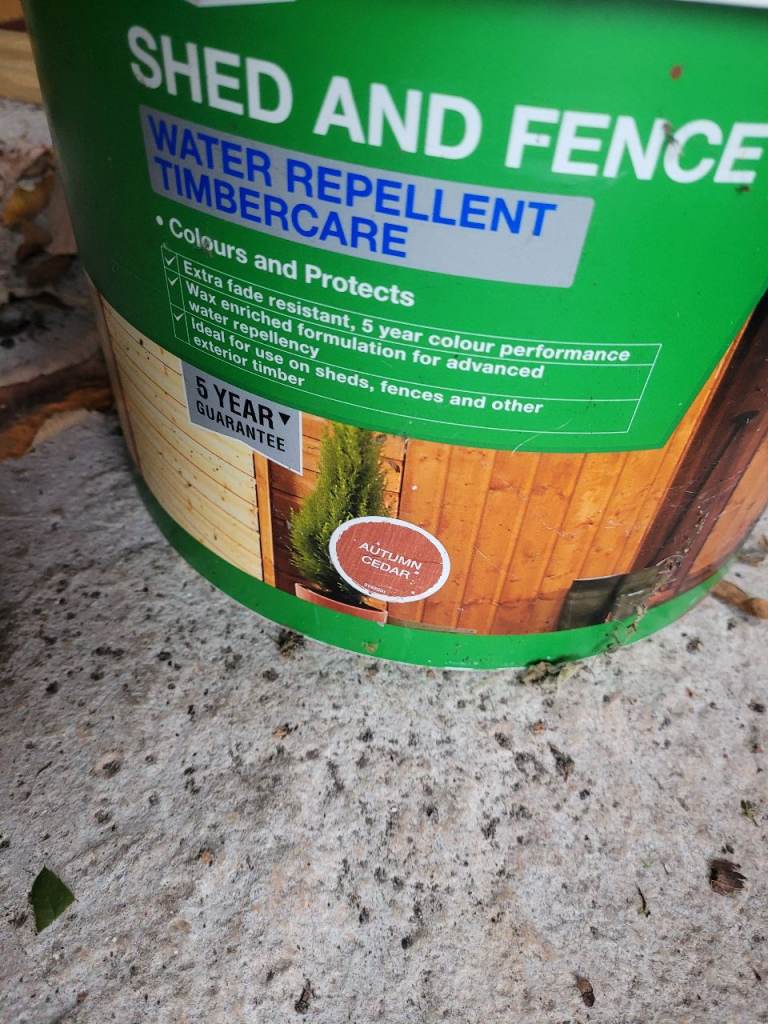 SHED & FENCE STAIN. 10 L