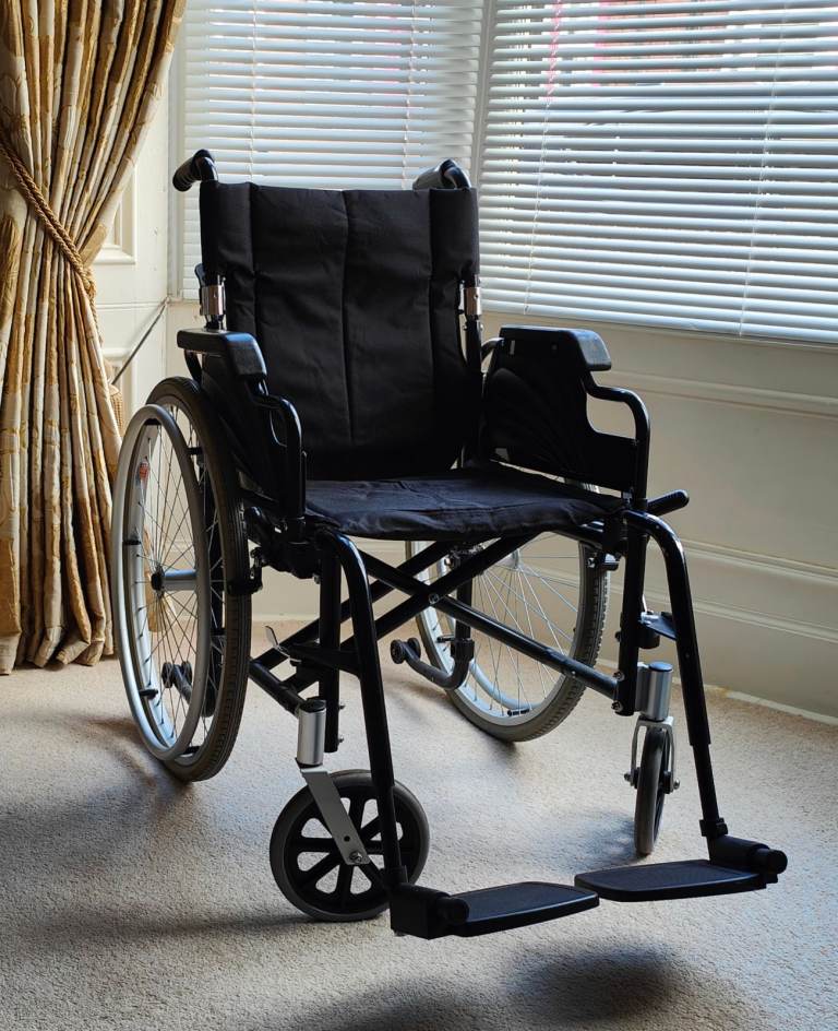 Folding Wheelchair and Walker – Good Condition