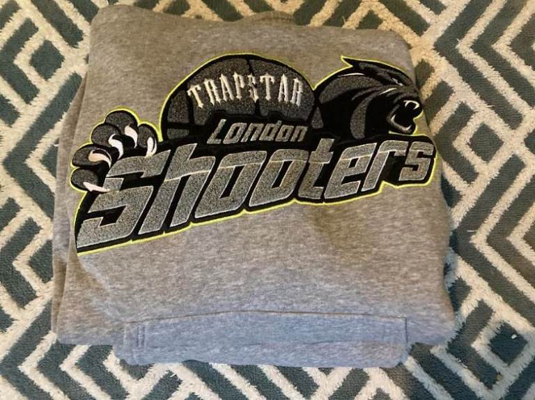 Trapstar London Shooters Grey Joggers  and Hoodie – Mens Large