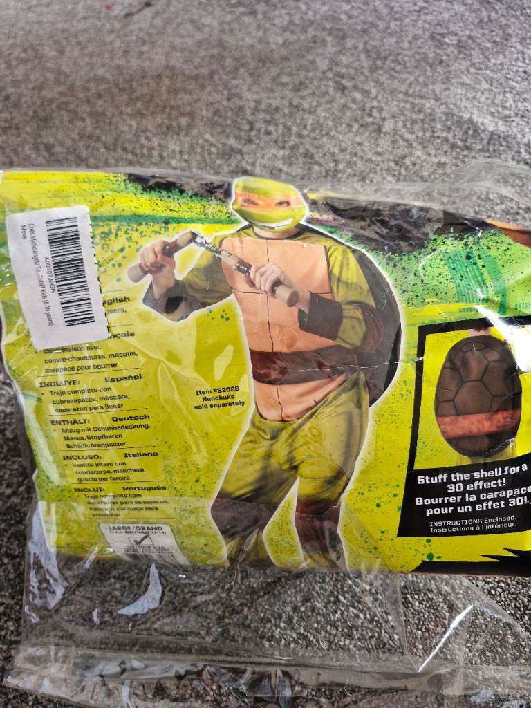 Turtles costume