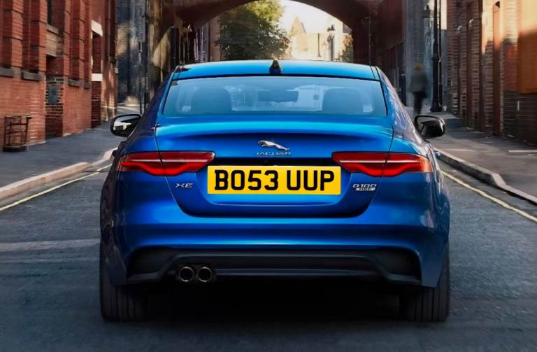 BO53UUP ... private number plate 