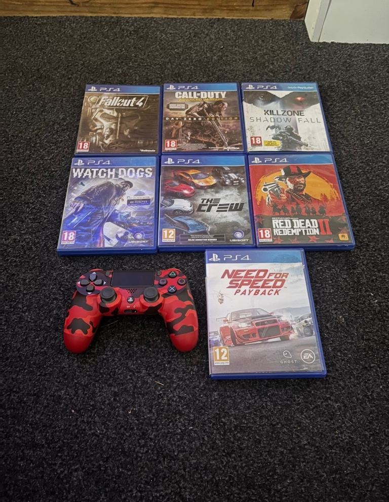 PS4 controller x games