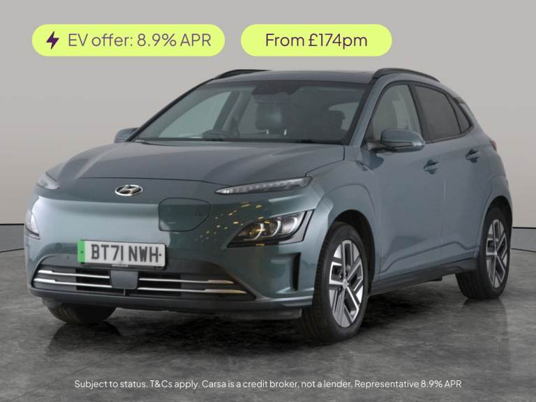 2021 Hyundai KONA 64kWh Ultimate SUV 5dr Electric Auto (10.5kW Charger) (204 ps) - ACTIVE LAN Suv...