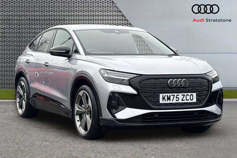 2025 Audi Q4 e-tron 210kW 45 82kWh Black Edition 5dr Auto [Tech Pack] SUV Electric Automatic