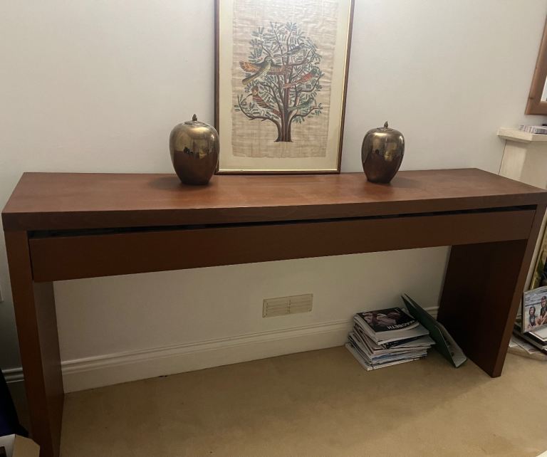 Dark wood sideboard 