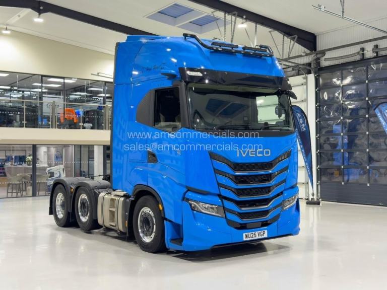 2025 (25) IVECO S-WAY 580 6X2 MIDLIFT HIGH SLEEPER CAB