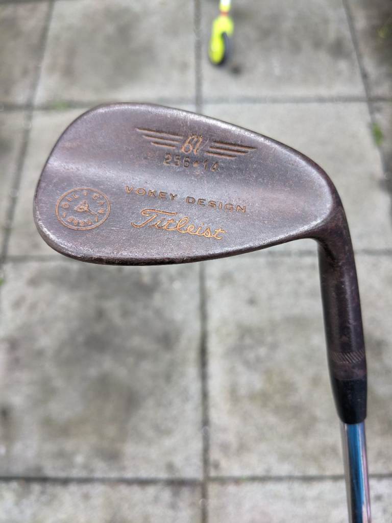 Titleist vokey oil can 56 degree wedge 
