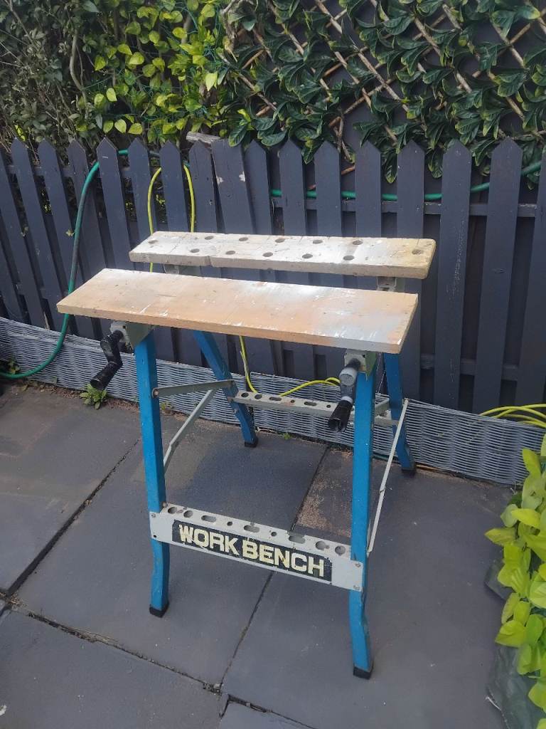 WORK BENCH Portable Folding Workbench – Good Condition