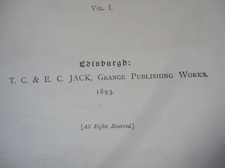 antique scots minstrelsie scottish music sheets, 1892, 6 volumes, 