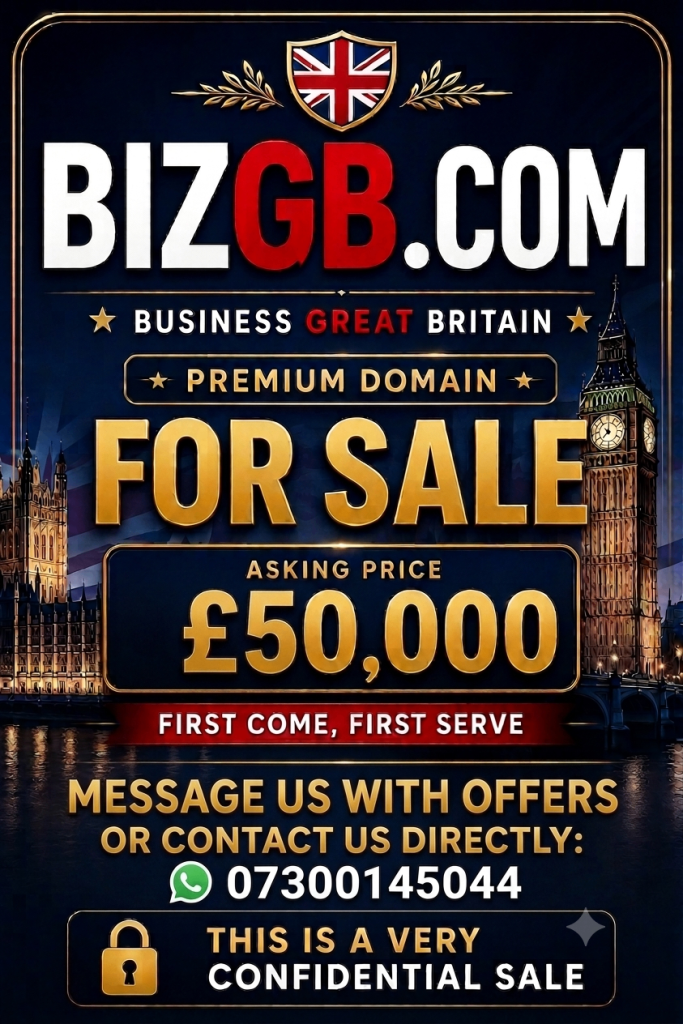 BIZGB Premium Domain Name For Sale