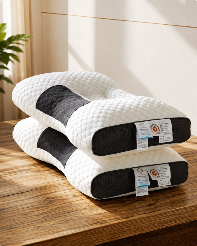 2 Pack Orthopedic Cervical Pillows Neck And Shoulder pillow Pain Relief