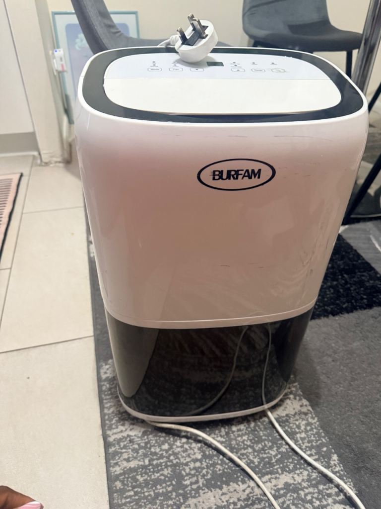 BURFAM DL20-B270B Dehumidifier – Good Condition