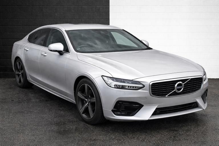 2018 68 VOLVO S90 R DESIGN D4 2.0 DIESEL SALOON AUTOMATIC 190BHP SILVER EURO 6
