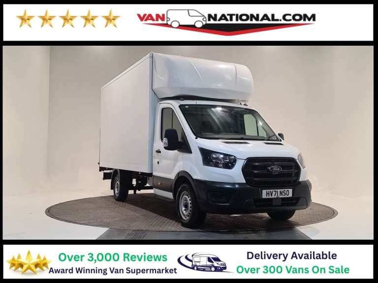 2021 Ford Transit 2.0 350 ECOBLUE LEADER FWD L4 130 BHP XLWB LUTON Luton Diesel Manual