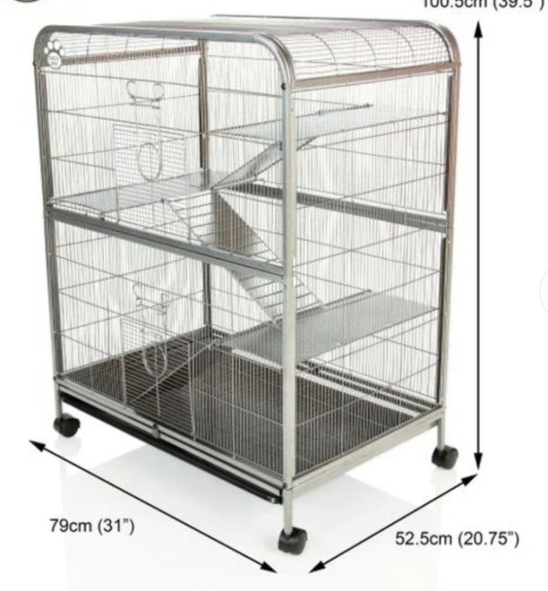 Cozy pet rat cage 