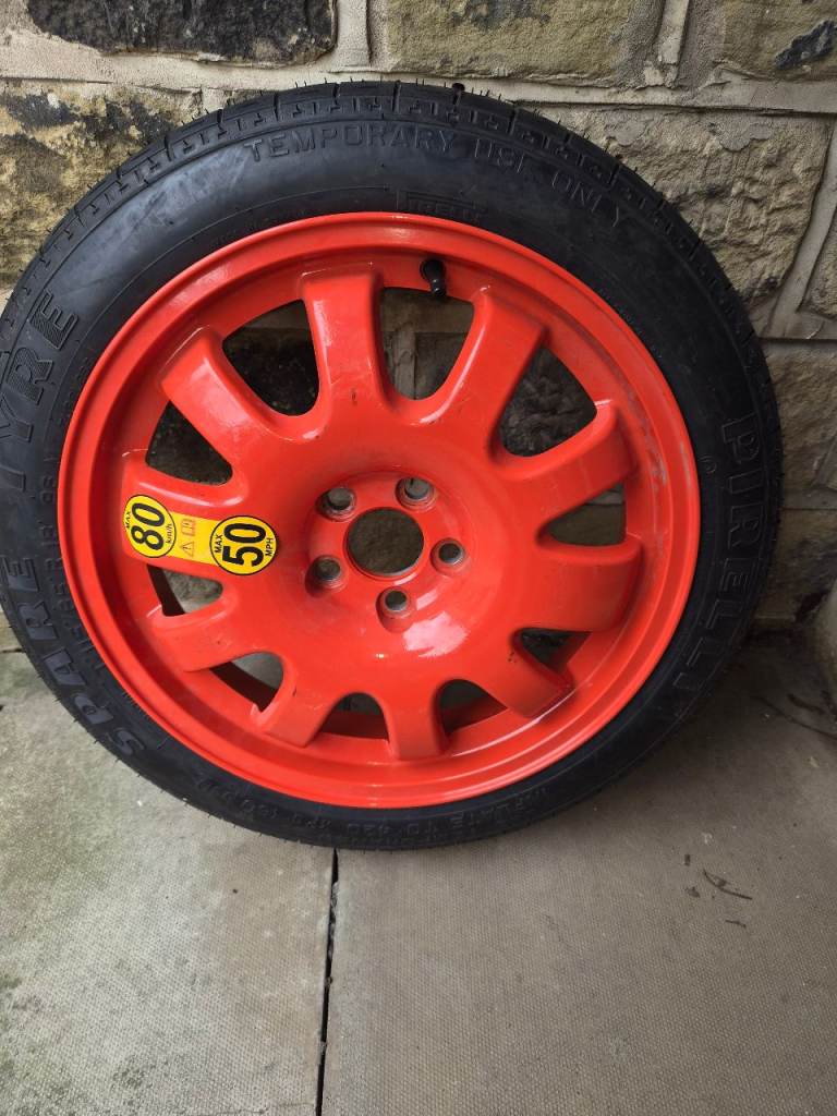JAGUAR XE/XF 18".SPACE SAVER WHEEL NEW WITH PIRELLI TYRE 