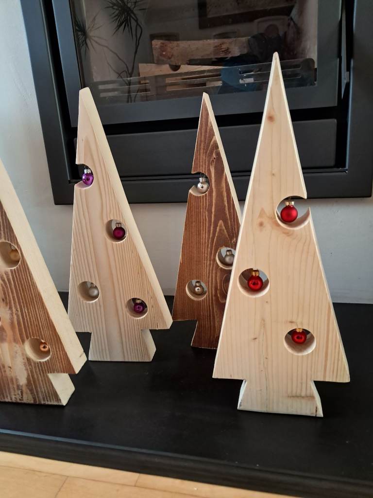 Wooden Christmas tree 