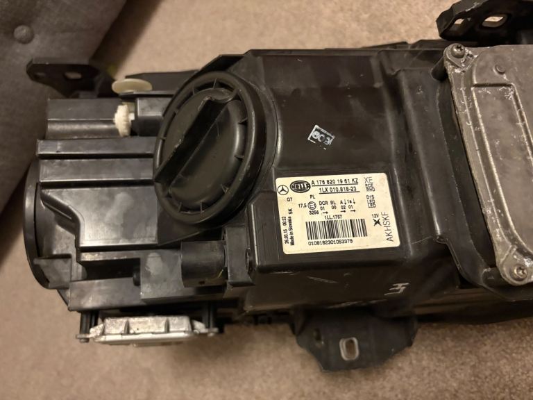 Mercedes xenon headlights 