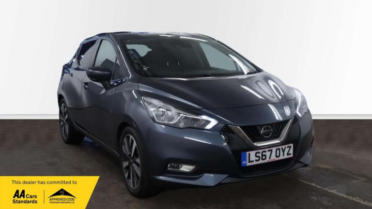 2017 Nissan Micra 0.9 IG-T Tekna 5dr HATCHBACK PETROL Manual