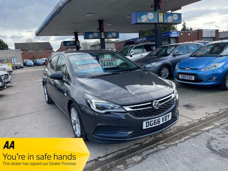 2016 Vauxhall Astra 1.6 CDTi 16V ecoFLEX Design 5dr HATCHBACK DIESEL Manual