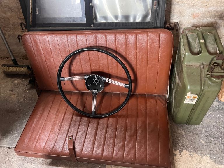 1930’s Vintage folding car seat. 