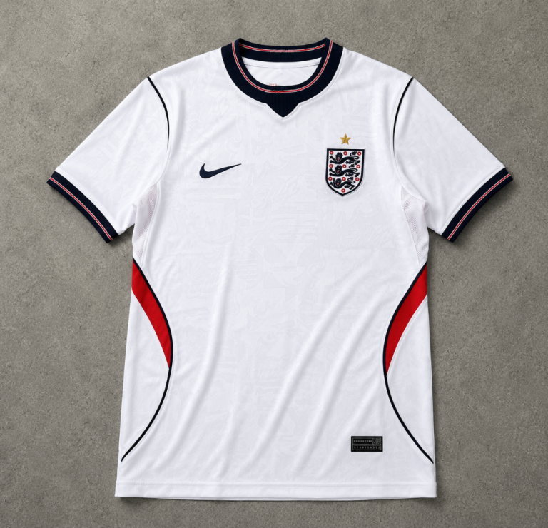England 2026 World Cup Replica Home Jersey M