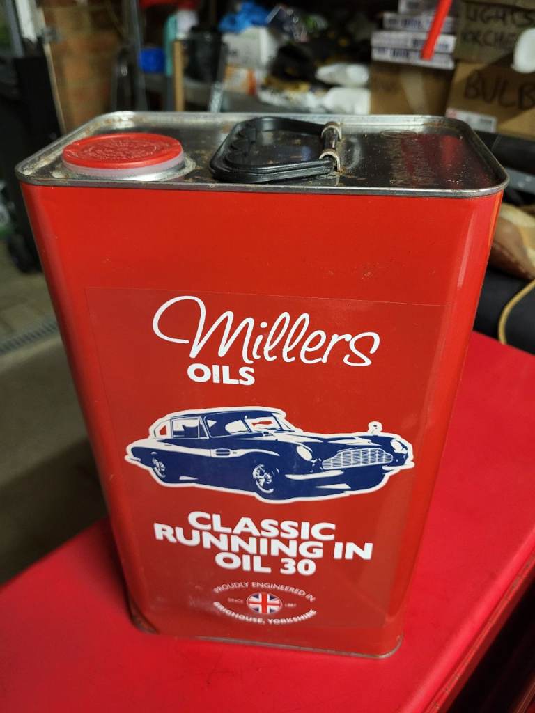 Millers Classic Running In Oil.