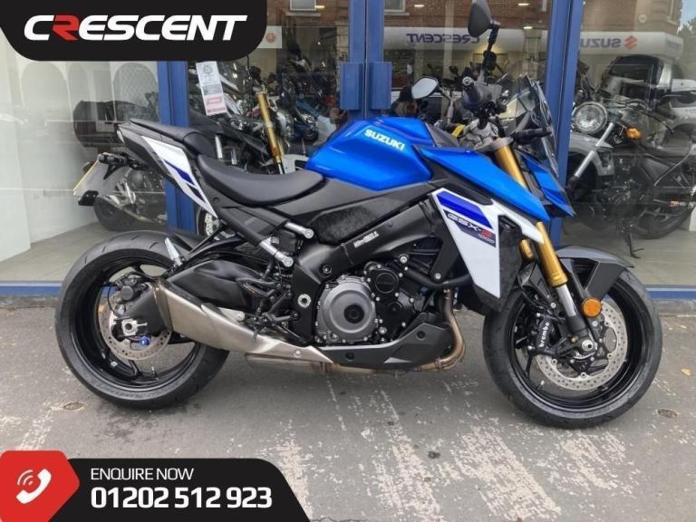 SUZUKI GSX-S1000 2025 BLUE - 1 OWNER - TFT - 300 MILES - TAIL TIDY - SCREEN 