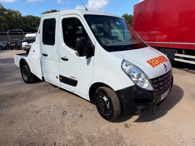 Renault Master 2012 3.5 ton spec lift crew cab manual 