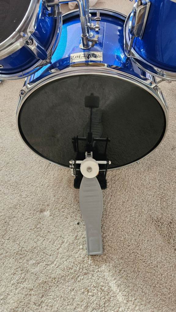 Music Alley Kids Drum Kit – Blue, Good Condition