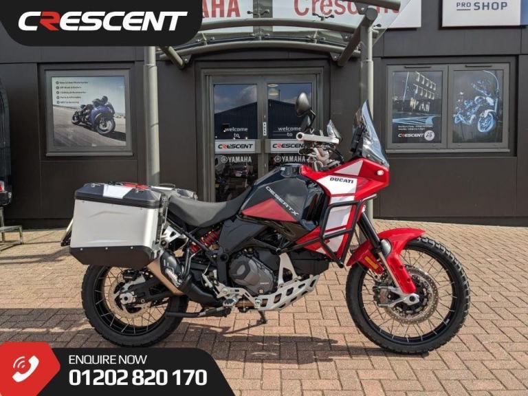 DUCATI DESERTX DISCOVERY 2025 - FRESHLY SERVICED - FULLY LOADED MODEL - PANNIERS