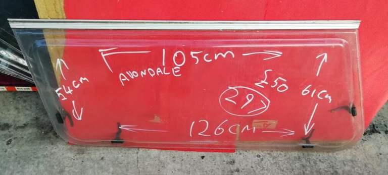 Avondale caravan side window 