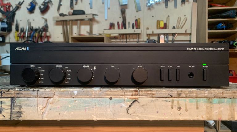 Arcam Delta 90 Integrated Stereo Amplifier. Refurbished and upgraded
