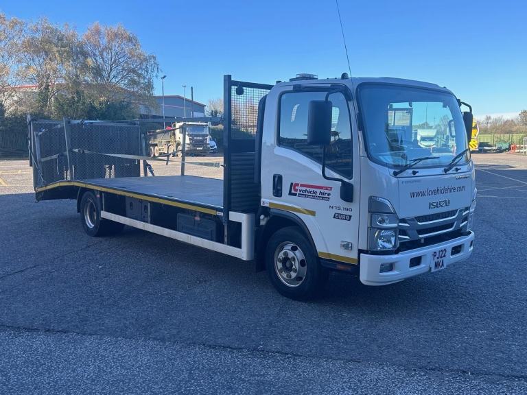 2022 Isuzu beavertail, 7.5t beavertail, 7.5t b/tail