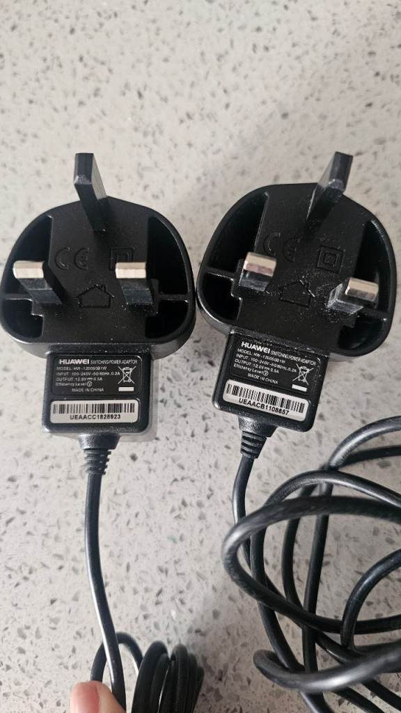 2 x Huawei Phone Chargers + 1 slightly used.