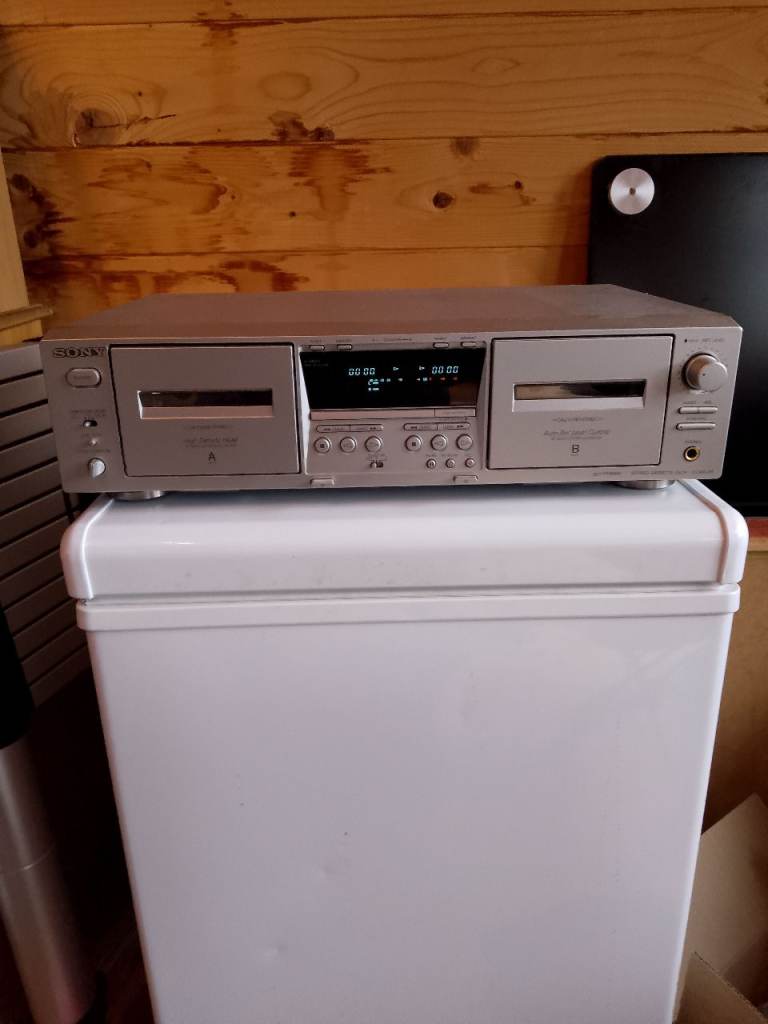 Vintage Sony twin deck 