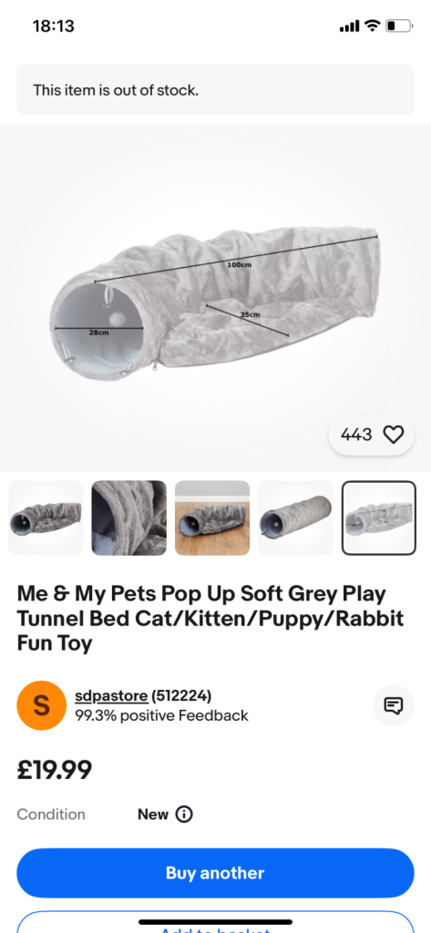 Pet tunnel ( small pet)